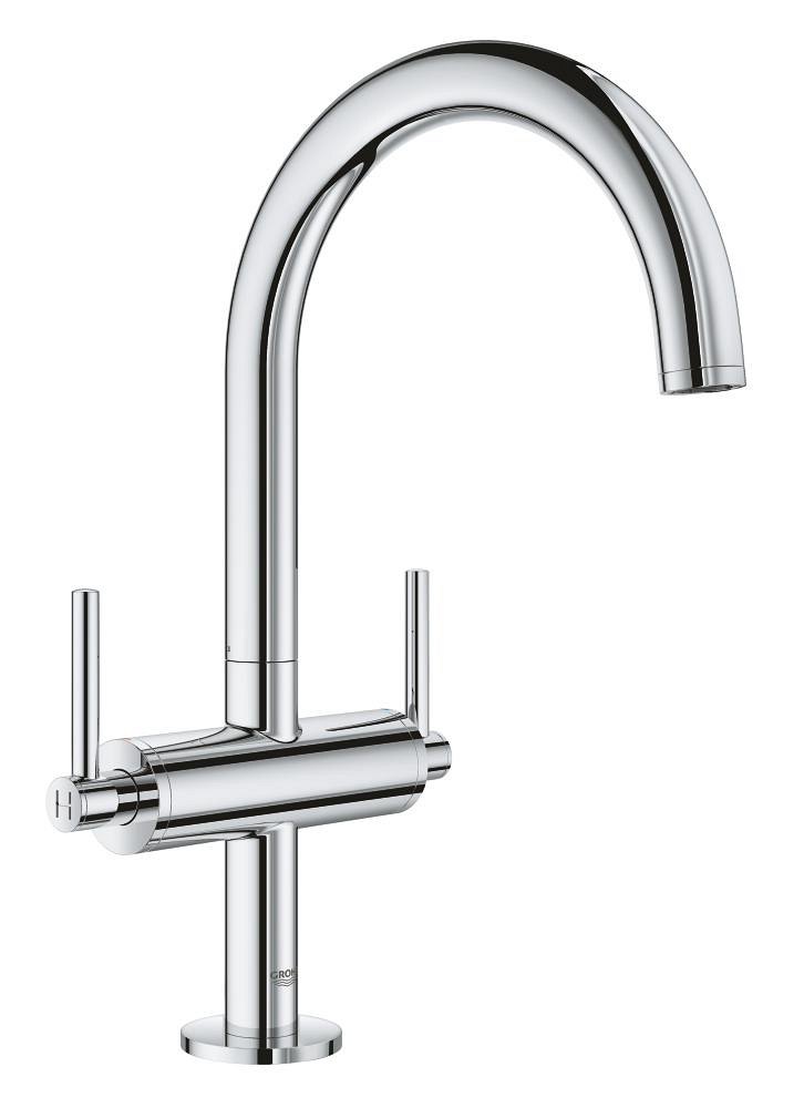GROHE Atrio One hole basin mixer 1/2" L Size L — Chrome