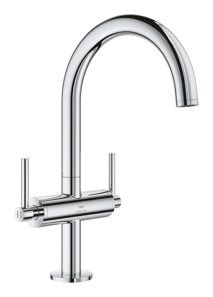 GROHE Atrio One hole basin mixer 1/2" L Size L — Chrome