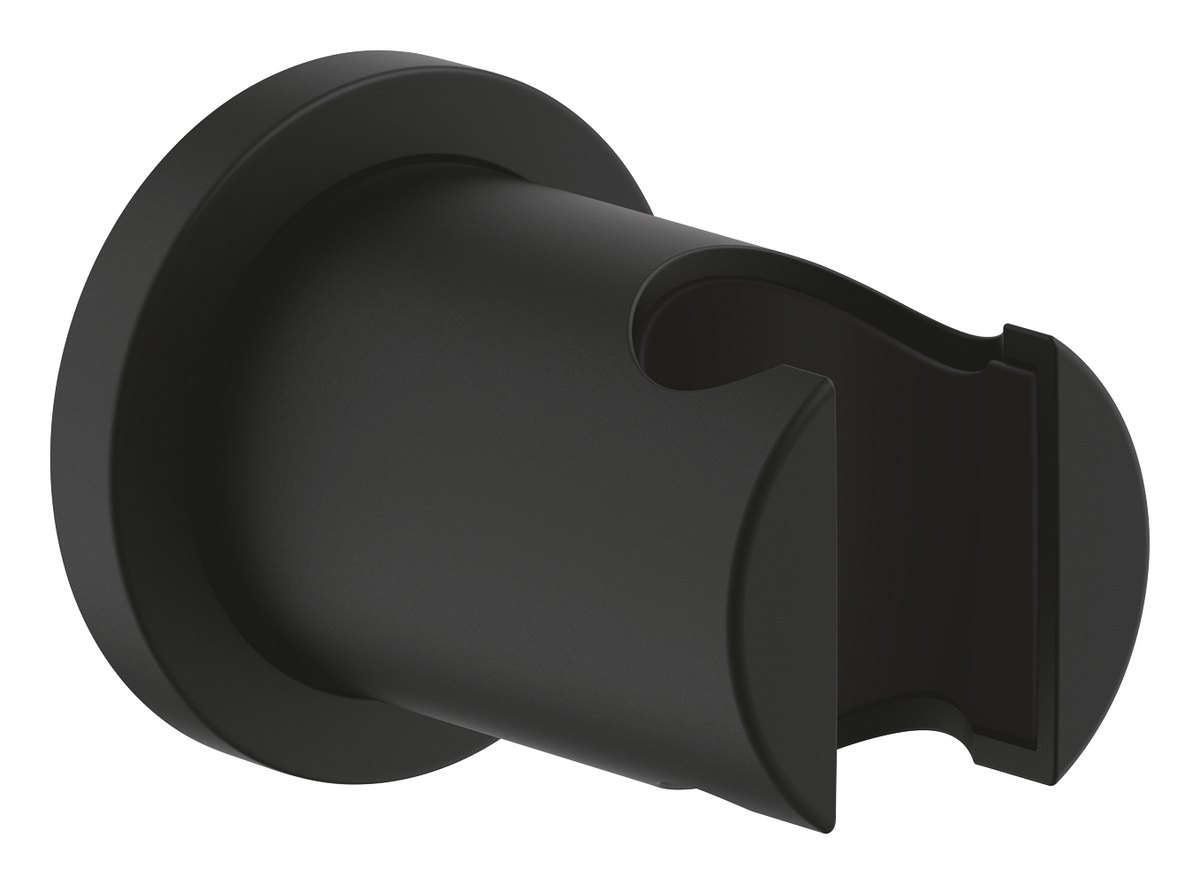 GROHE Rainshower Wall hand shower holder — Phantom Black