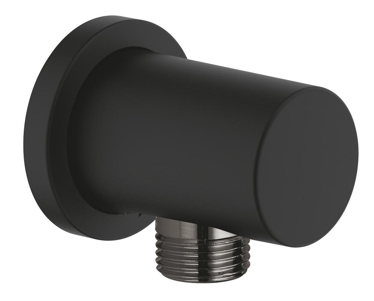GROHE Rainshower Shower outlet elbow 1/2" — Phantom Black