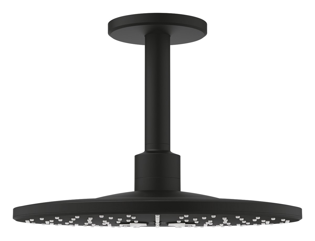 GROHE Rainshower SmartActive 310 Head shower set ceiling 142 mm 2 sprays — Phantom Black