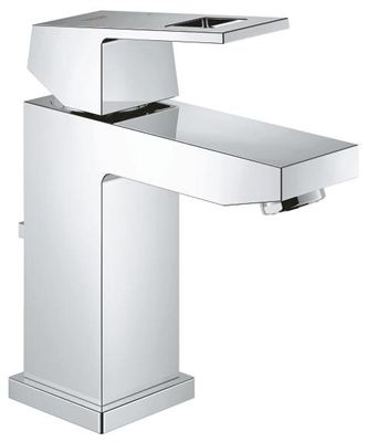 GROHE Eurocube Single lever basin mixer 1/2" S Size S — Chrome