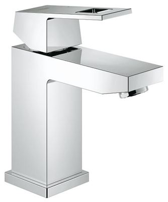 GROHE Eurocube Single lever basin mixer 1/2" S Size S — Chrome