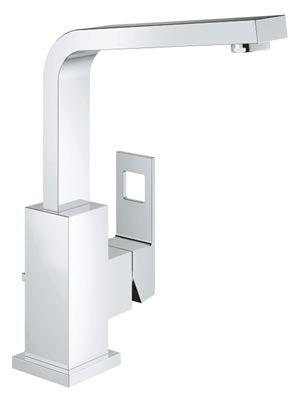 GROHE Eurocube Single lever basin mixer 1/2" L Size L — Chrome
