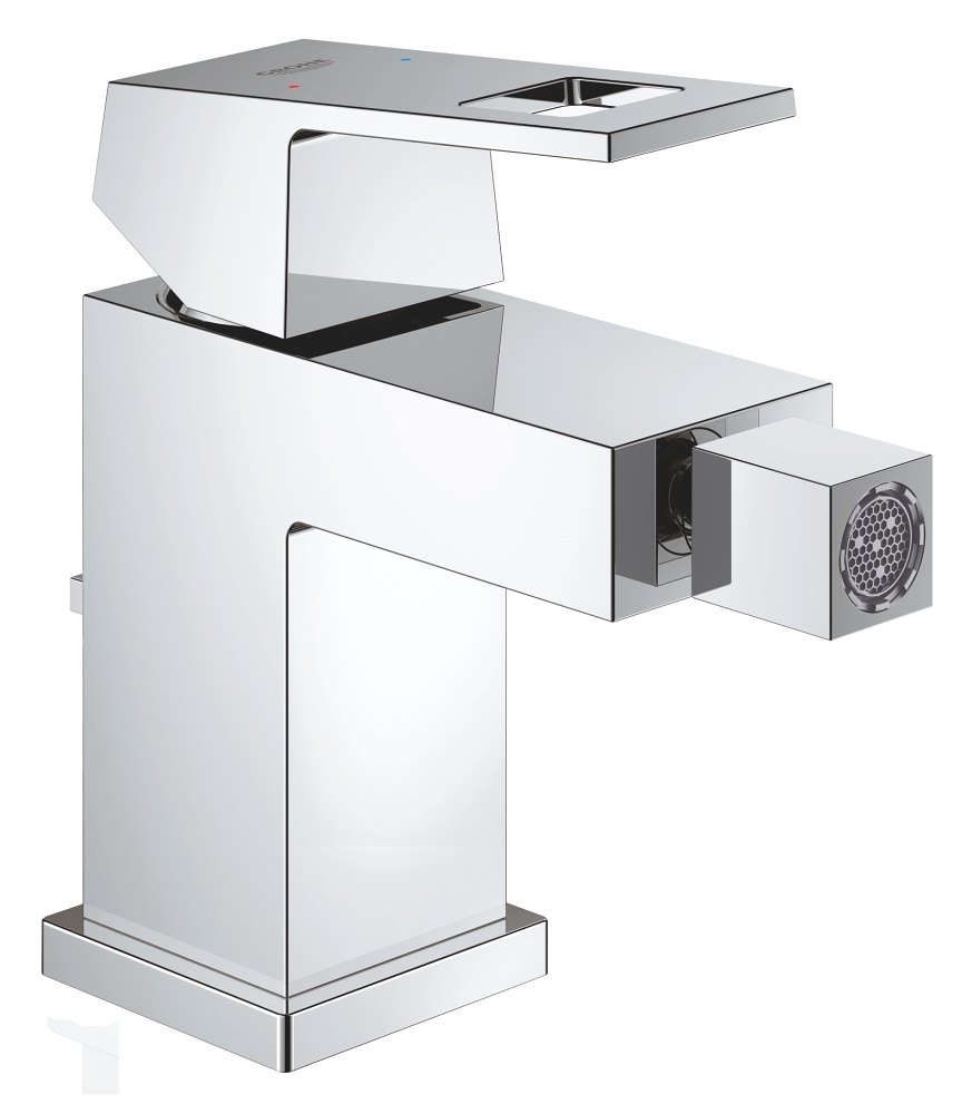 GROHE Eurocube Single lever bidet mixer 1/2" S Size — Chrome