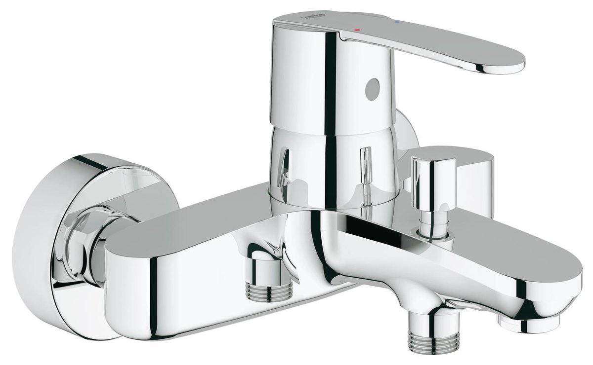 GROHE Wave Cosmopolitan Single lever bath mixer 1/2" — Chrome