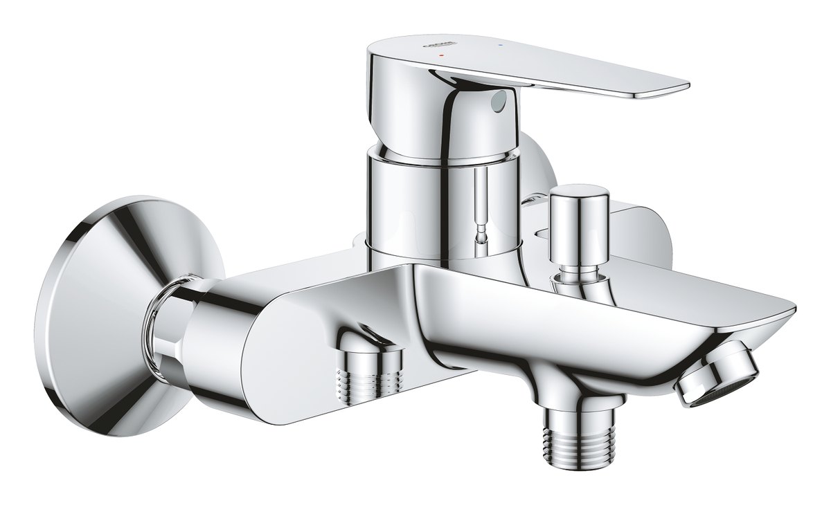 GROHE Start Edge Single lever bath mixer 1/2" — Chrome