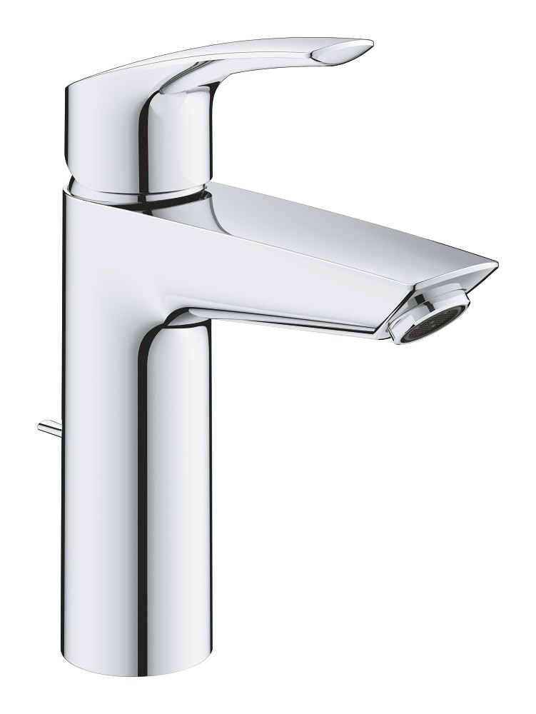 GROHE Eurosmart Single lever basin mixer 1/2" M Size M — Chrome