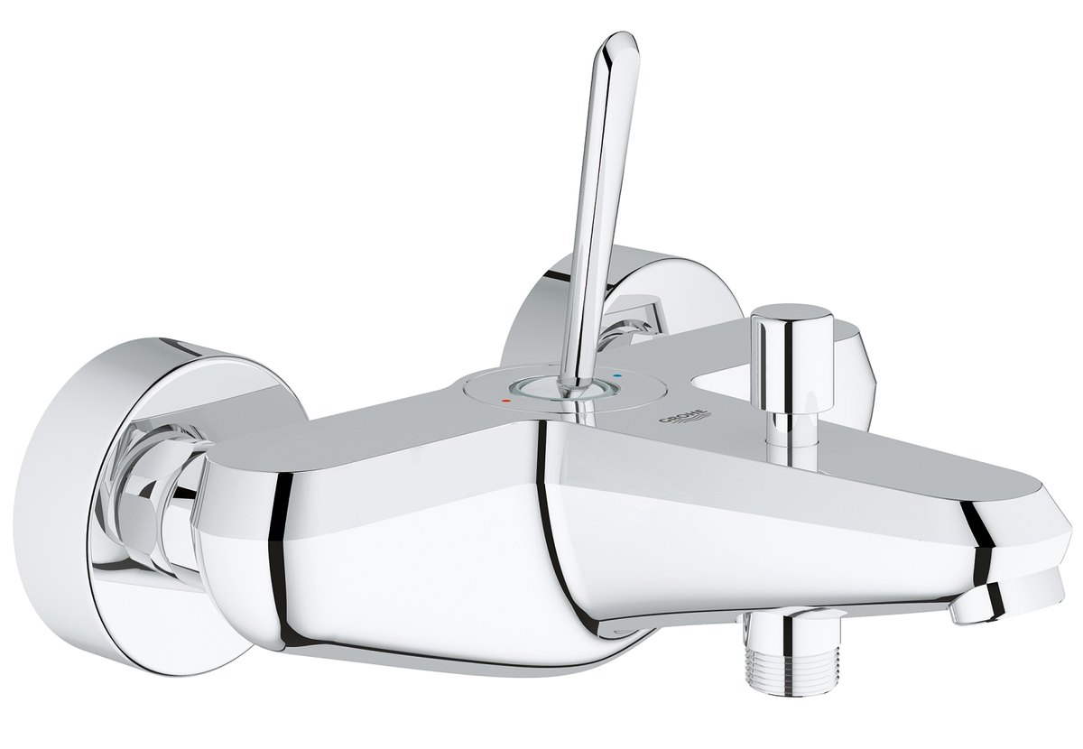 GROHE Eurodisc Joy Single lever bath mixer 1/2" — Chrome