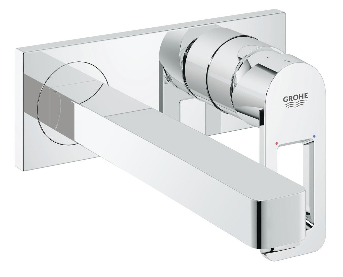 GROHE Quadra Two hole basin mixer M Size L — Chrome