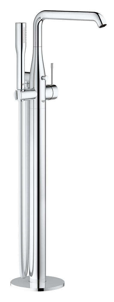 GROHE Essence Single lever bath mixer 1/2" floor mounted — Chrome