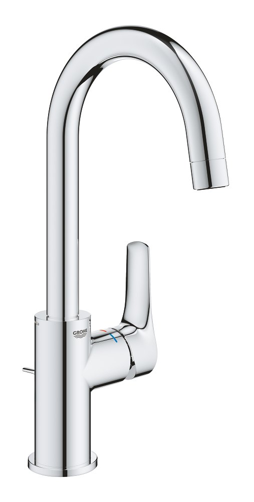 GROHE Eurosmart Single lever basin mixer 1/2" L Size L — Chrome