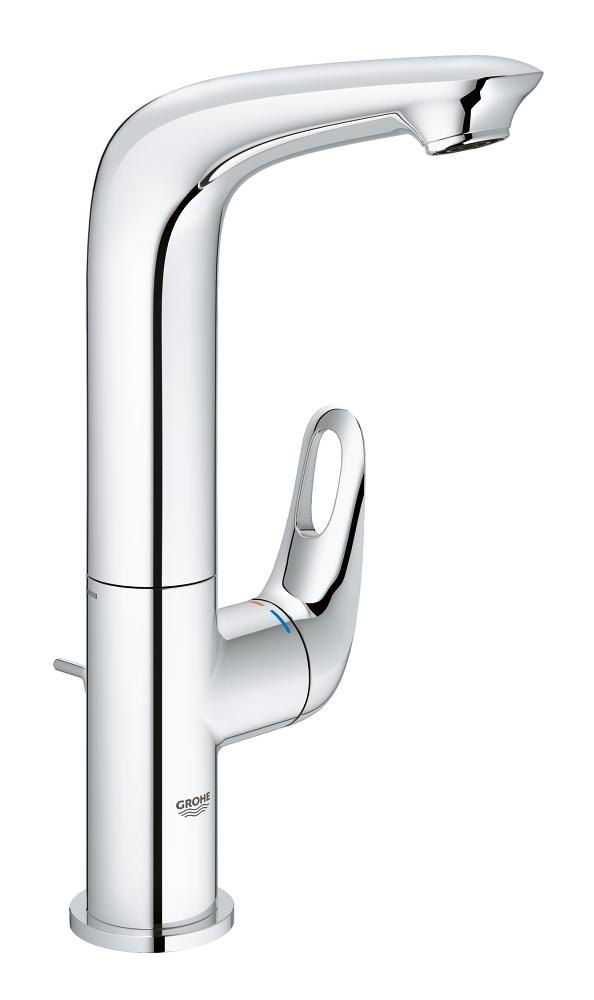GROHE Eurostyle Single lever basin mixer 1/2" L Size L — Chrome