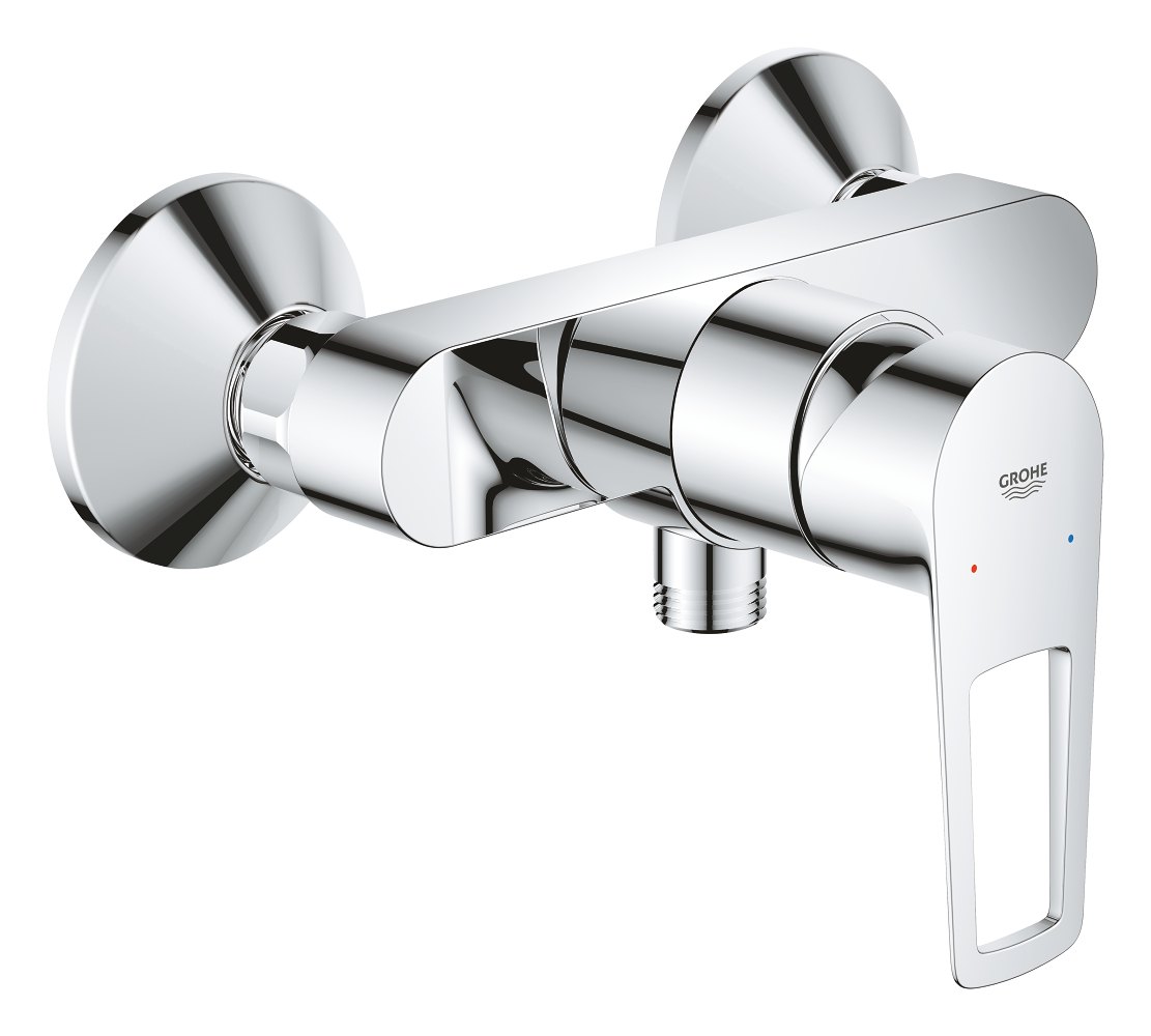 GROHE BauLoop Single lever shower mixer 1/2" — Chrome