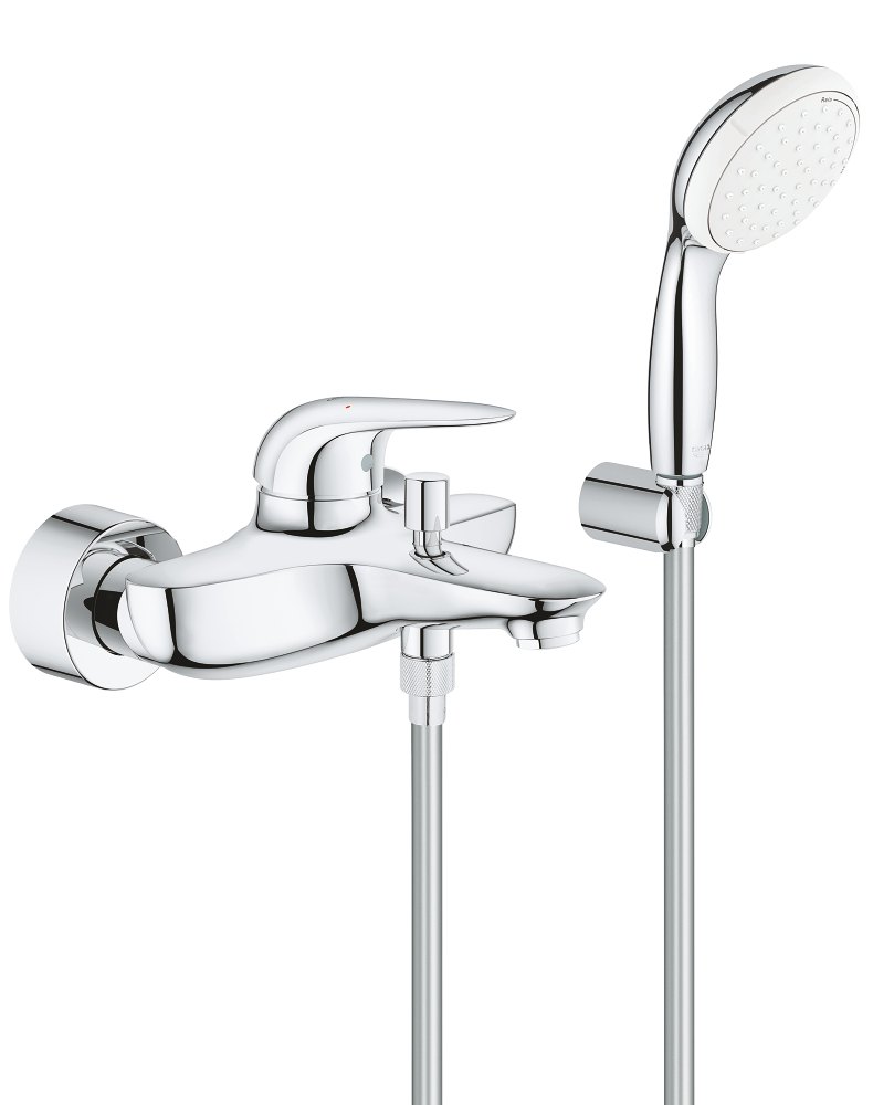 GROHE Eurostyle Single lever bath mixer 1/2" — Chrome