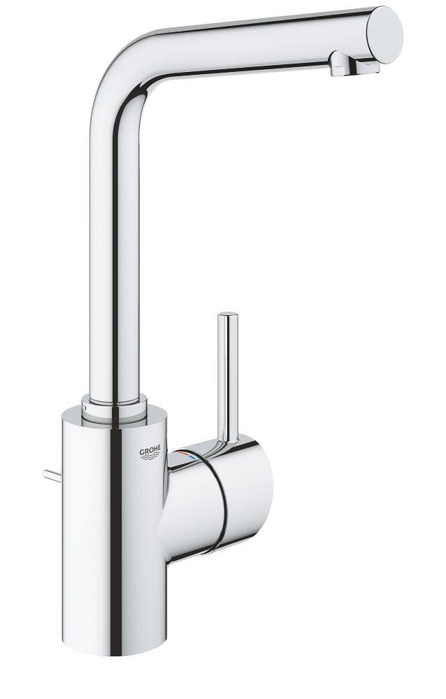 GROHE Concetto Single lever basin mixer 1/2" L Size L — Chrome