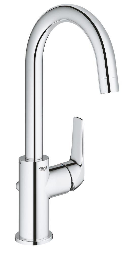 GROHE BauFlow Single lever basin mixer 1/2" L Size L — Chrome