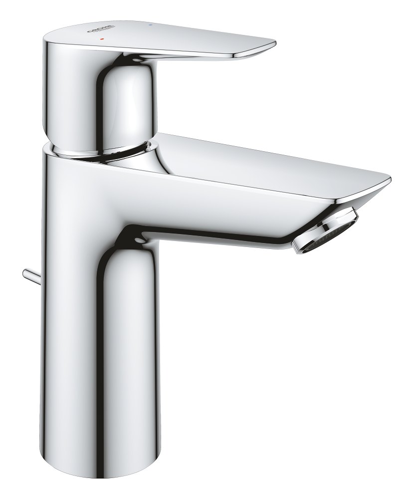 GROHE BauEdge Single lever basin mixer 1/2" M Size M — Chrome