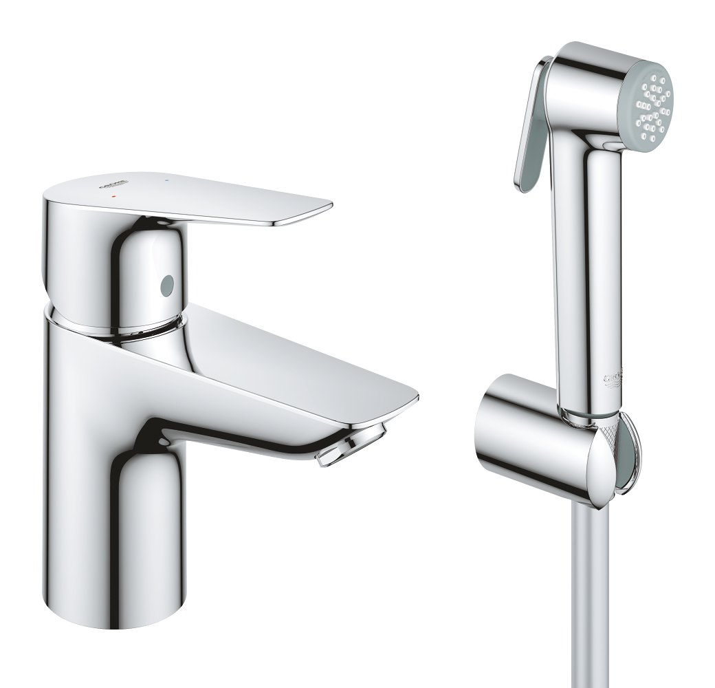 GROHE Start Edge Single lever basin mixer 1/2" S Size S — Chrome