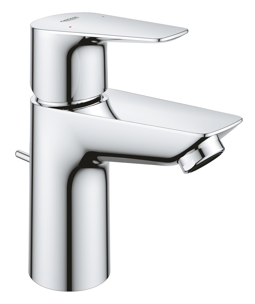 GROHE BauEdge Single lever basin mixer 1/2" S Size S — Chrome
