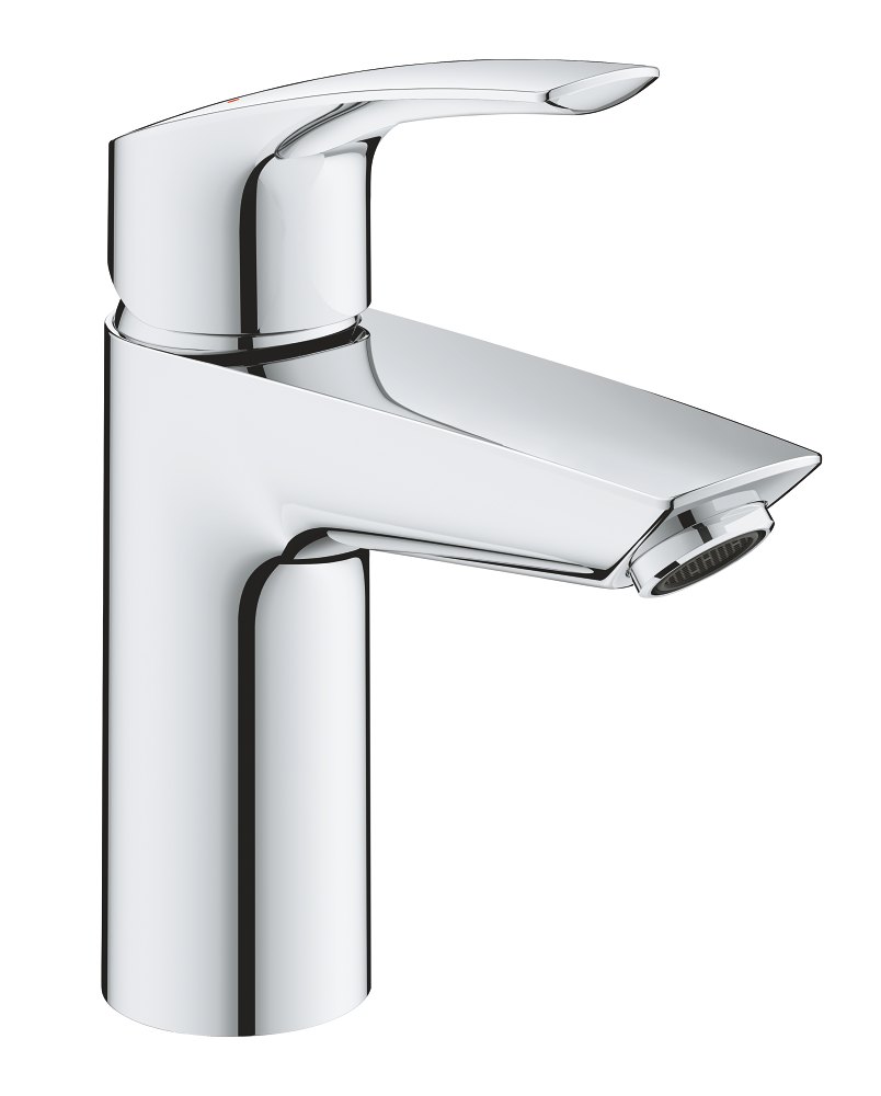 GROHE Eurosmart Single lever basin mixer 1/2" S Size S — Chrome