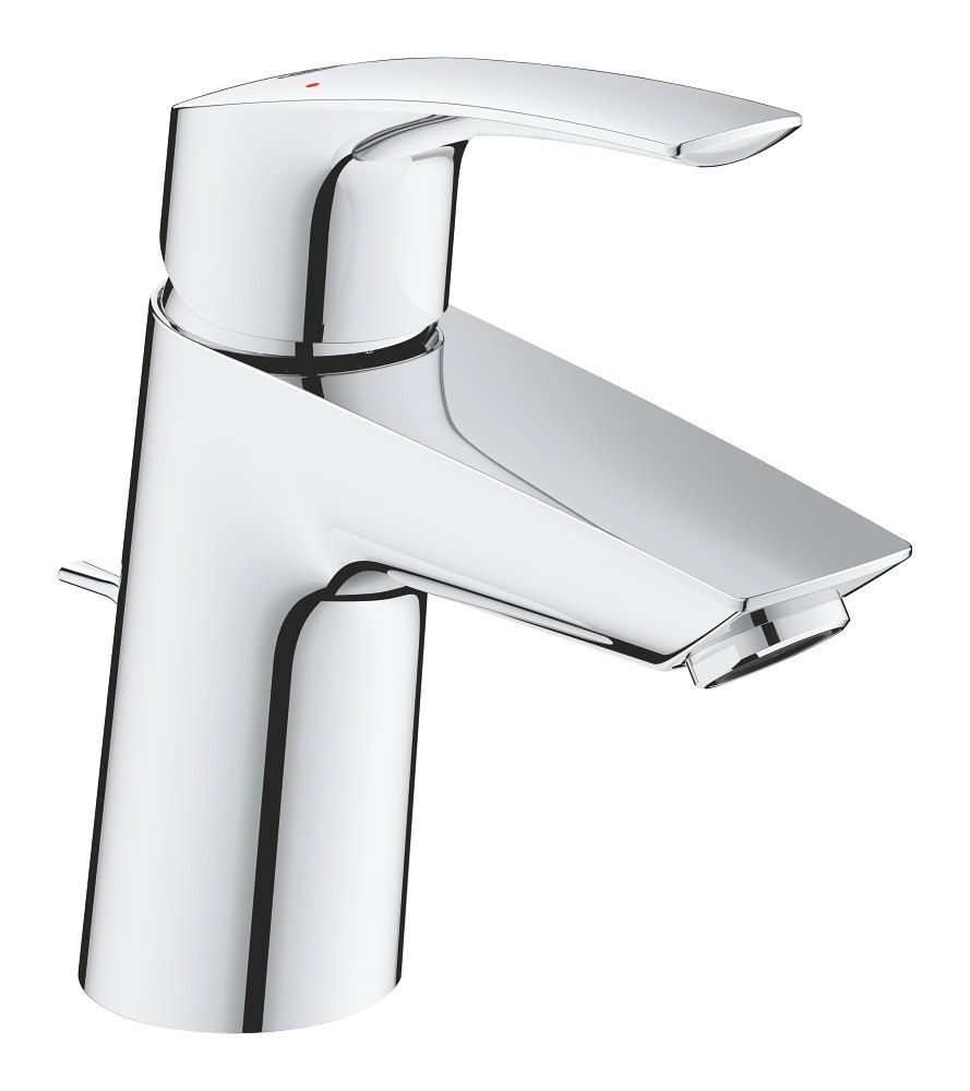 GROHE Eurosmart Single lever basin mixer 1/2" S Size S — Chrome