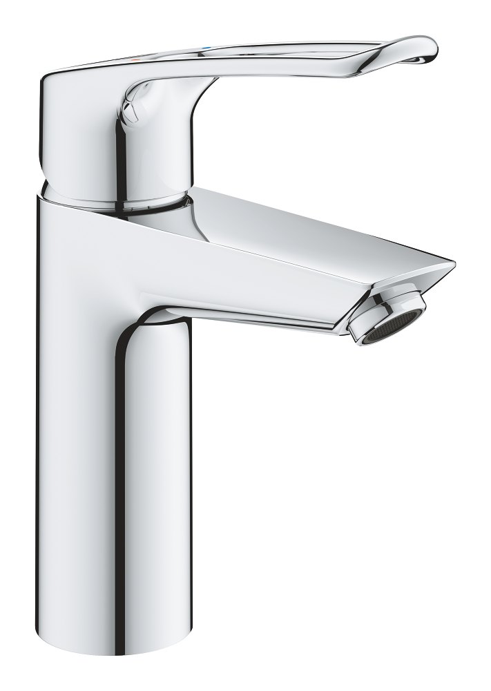 GROHE Eurosmart Single lever basin mixer 1/2" M Size M — Chrome