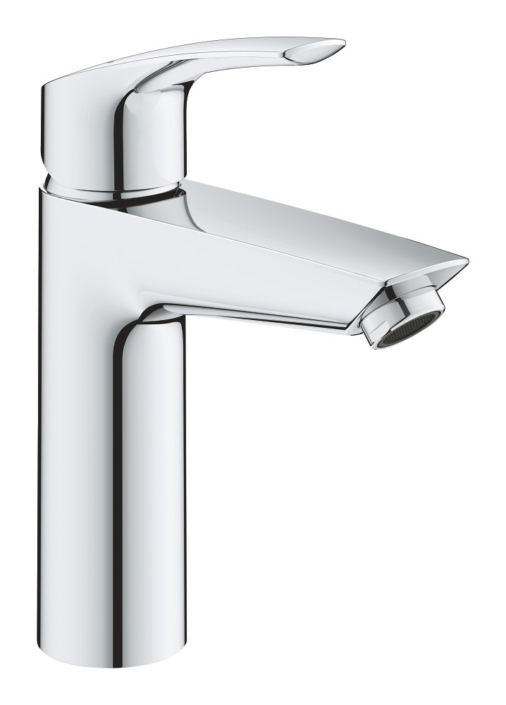 GROHE Eurosmart Single lever basin mixer 1/2" M Size M — Chrome