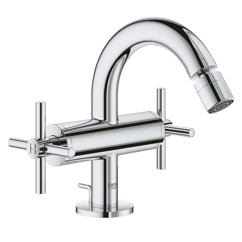 GROHE Atrio Single hole bidet mixer 1/2" M Size — Chrome
