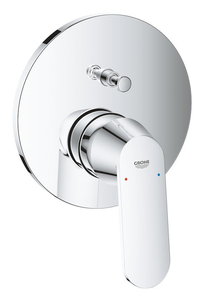 GROHE Eurosmart Cosmopolitan Single lever mixer with 2 way diverter — Chrome