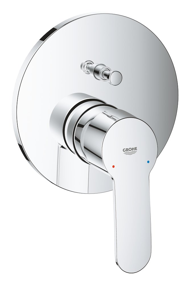 GROHE Eurostyle Cosmopolitan Single lever mixer with 2 way diverter — Chrome