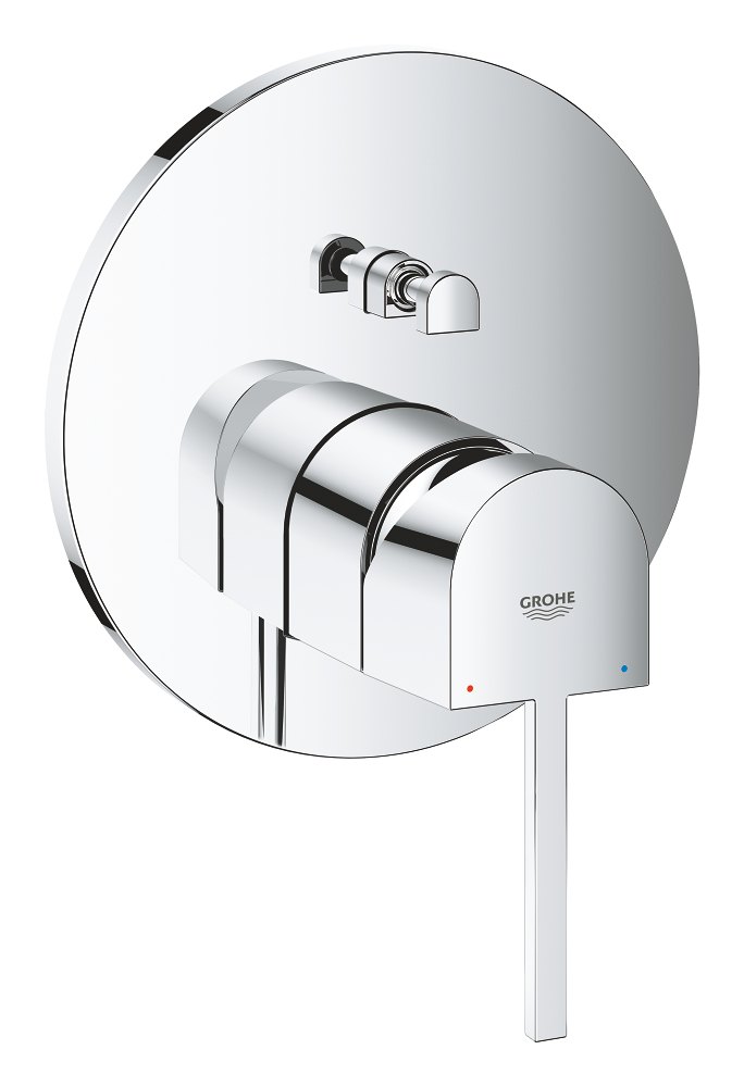 GROHE GROHE Plus Single lever mixer with 2 way diverter — Chrome