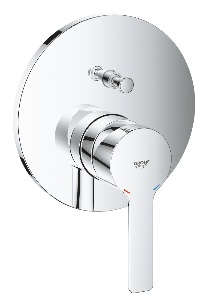 GROHE Lineare Single lever mixer with 2 way diverter — Chrome