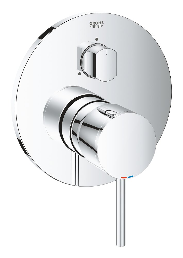 GROHE Atrio Single lever mixer with 3 way diverter — Chrome