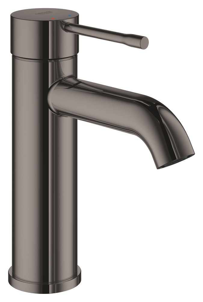 GROHE Essence Single lever basin mixer 1/2" S Size S — Hard Graphite