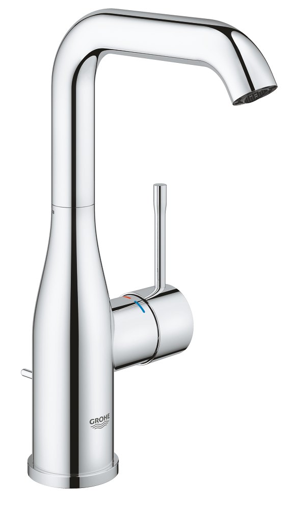 GROHE Essence Single lever basin mixer 1/2" L Size L — Chrome