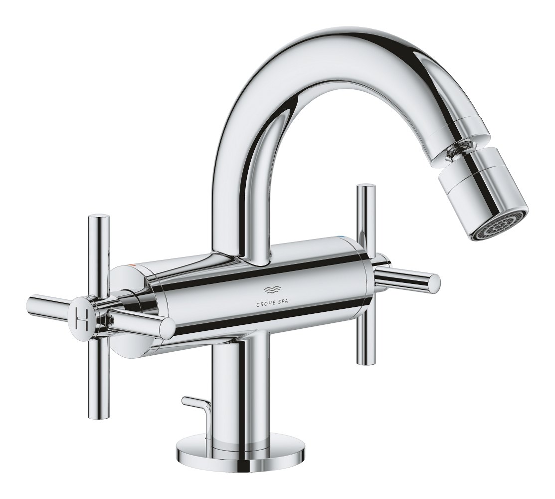 GROHE Atrio Single hole bidet mixer 1/2" — Chrome