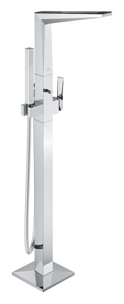 GROHE Allure Brilliant Private Collection Single lever bath mixer 1/2" floor mounted — Chrome