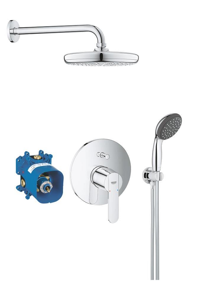 GROHE Get Perfect shower set with Vitalio Start 210 — Chrome