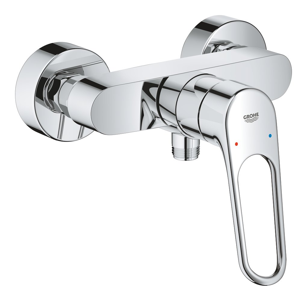 GROHE Eurosmart Single lever shower mixer 1/2" — Chrome