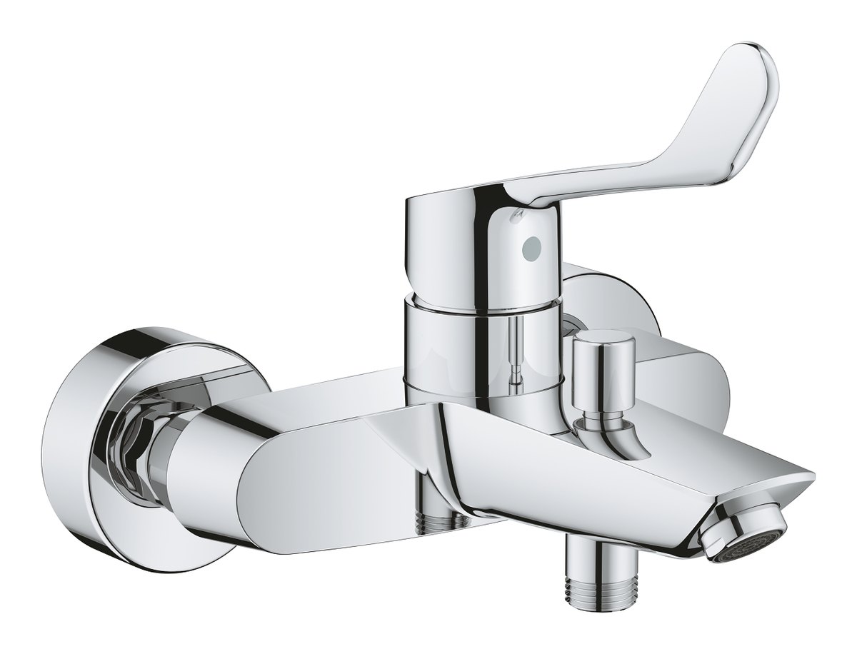 GROHE Eurosmart Single lever bath mixer 1/2" — Chrome