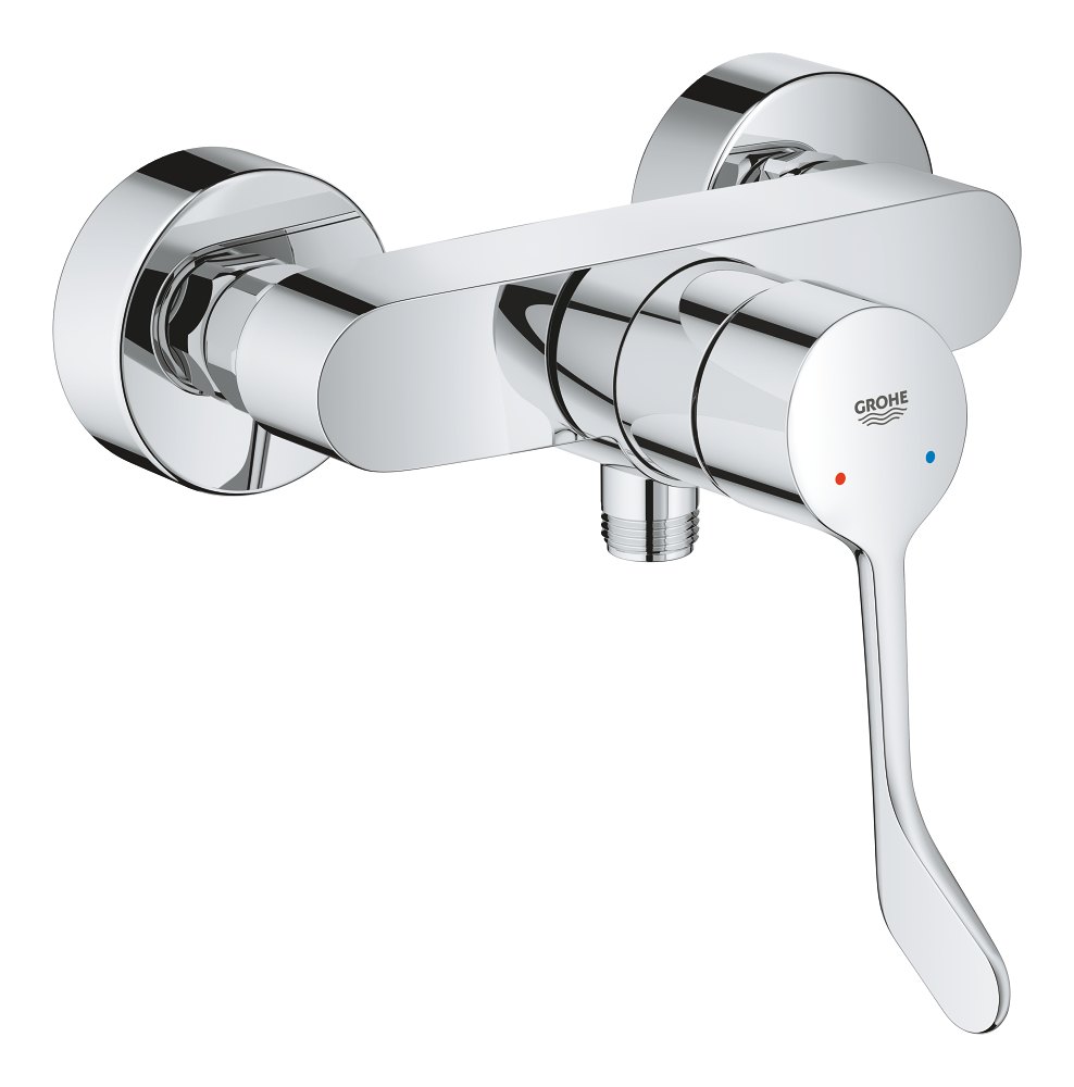 GROHE Eurosmart Single lever shower mixer 1/2" — Chrome