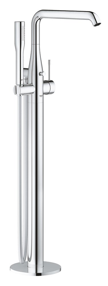 GROHE Essence Single lever bath mixer 1/2" floor mounted — Chrome