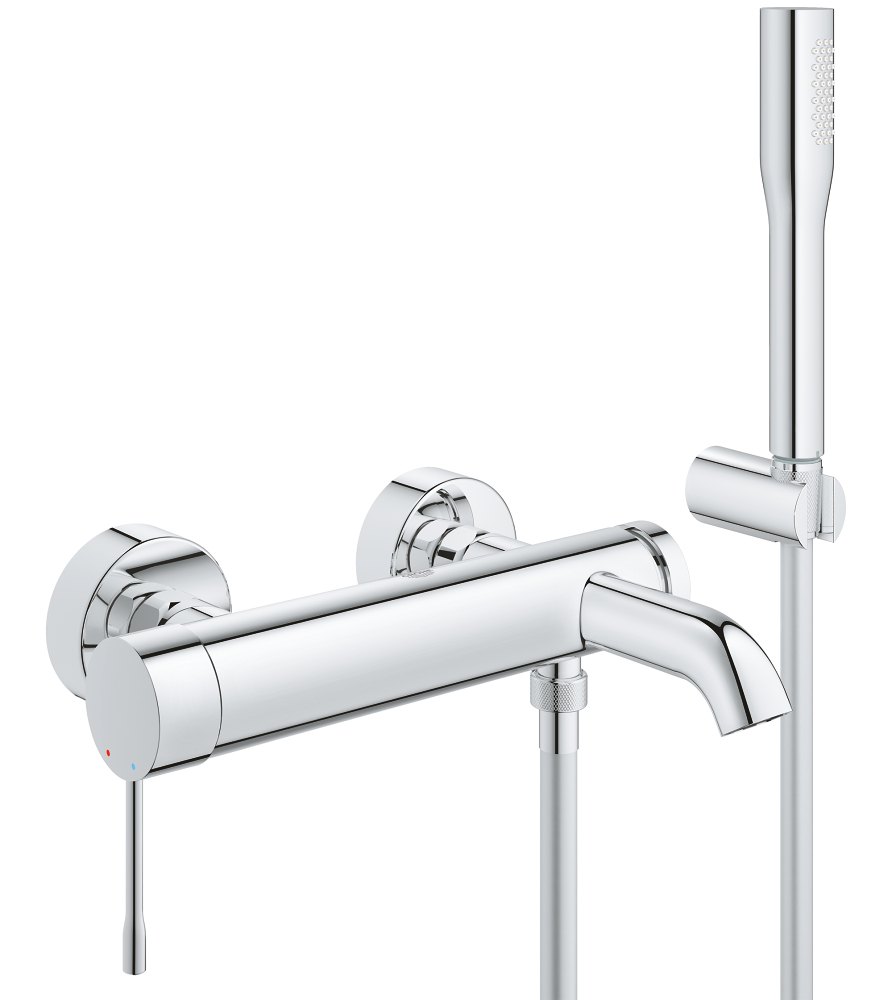 GROHE Essence Single lever bath mixer 1/2" — Chrome