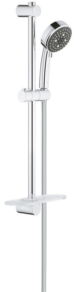 GROHE Vitalio Comfort 100 Shower rail set 4 sprays — Chrome