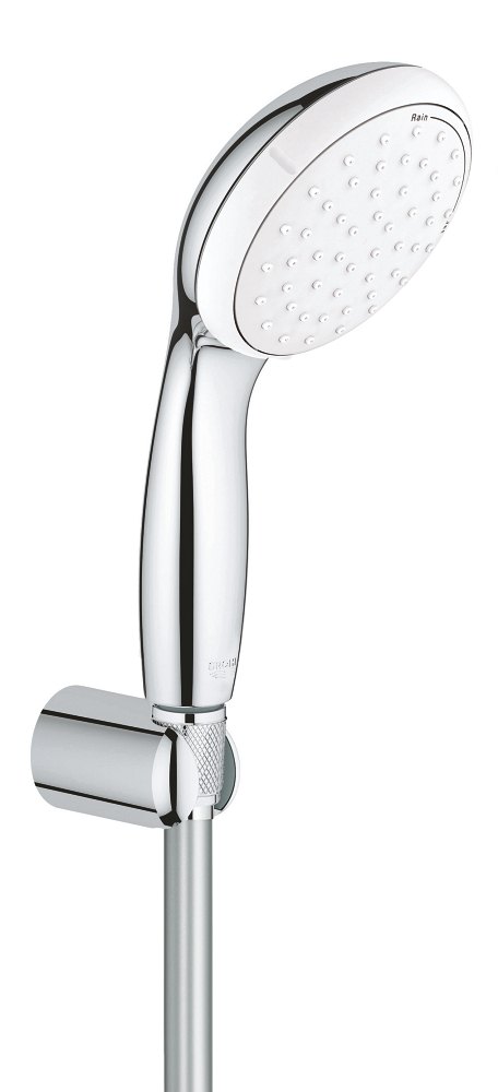 GROHE Tempesta 100 Wall holder set 2 sprays — Chrome
