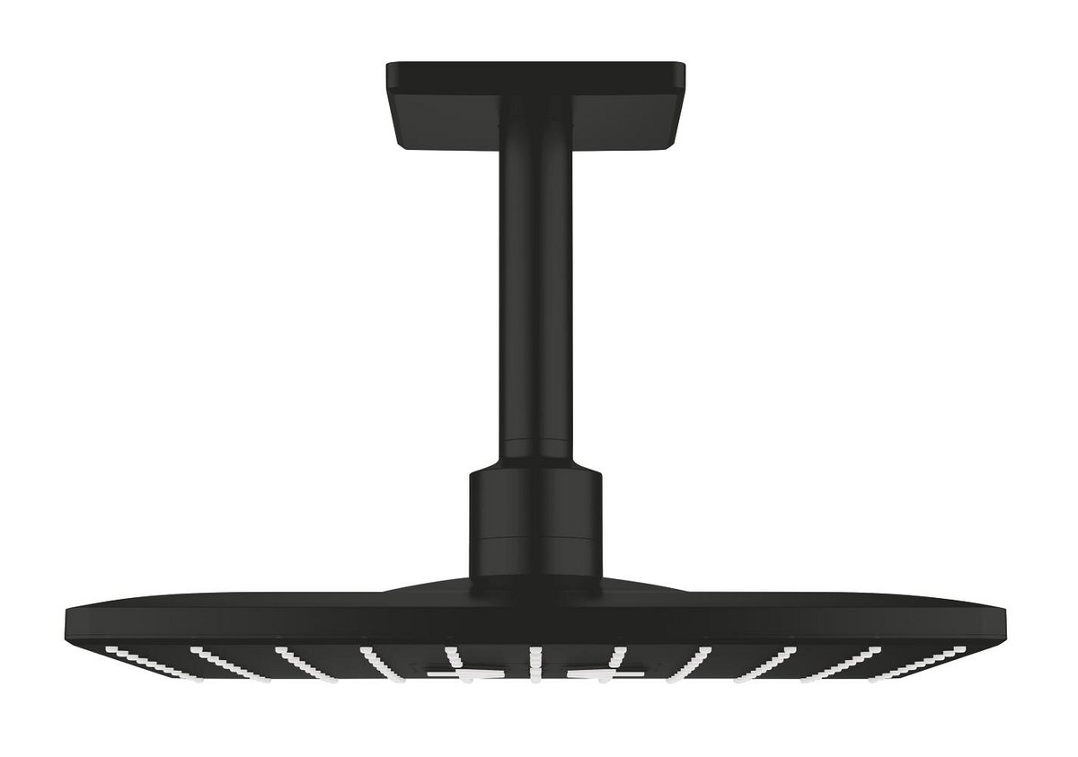 GROHE Rainshower SmartActive 310 Cube Head shower set ceiling 142 mm 2 sprays — Chrome