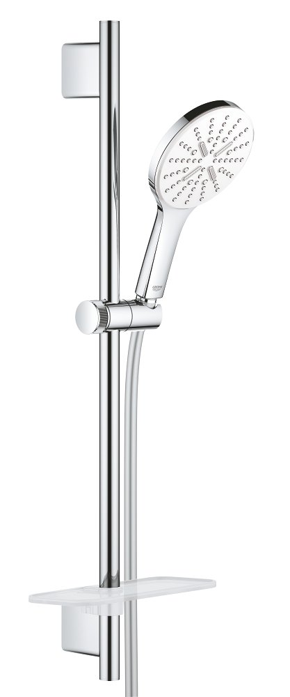GROHE Rainshower SmartActive 130 Shower rail set 3 sprays — White