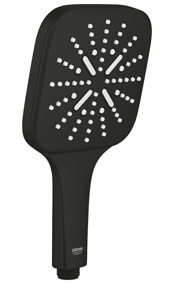 GROHE Rainshower SmartActive 130 Cube Hand shower 3 sprays — Chrome