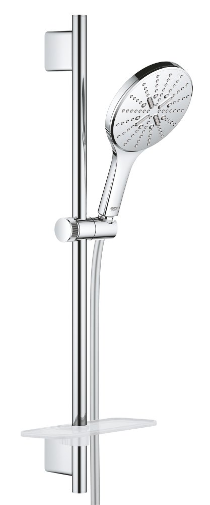 GROHE Rainshower SmartActive 150 Shower rail set 3 sprays — Chrome